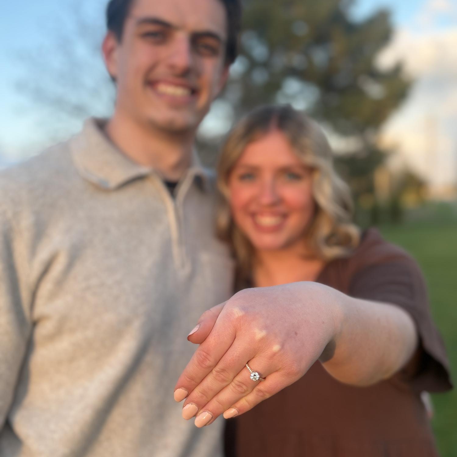 Yay!! We are engaged!!