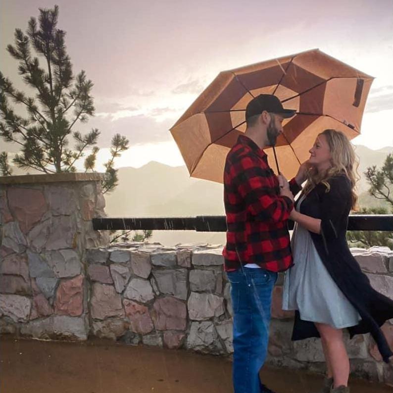 The moment before Casey proposed