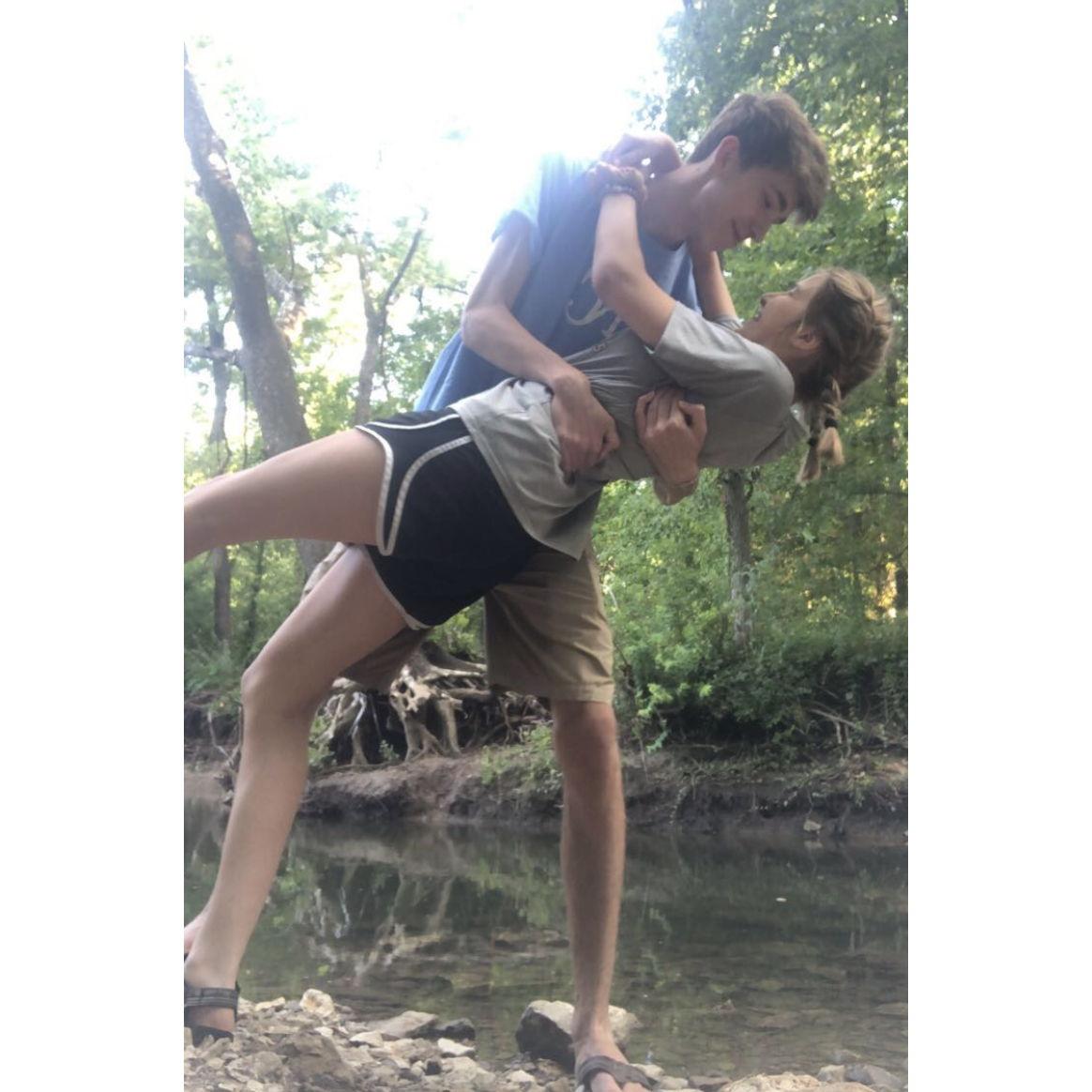 snapped this pic while exploring a creek