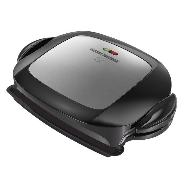 George Foreman 5-Serving Removable Plate Electric Grill