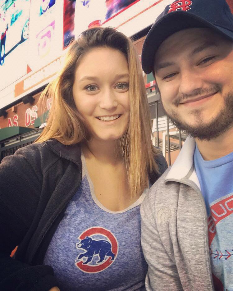 Cubs and Cards game.