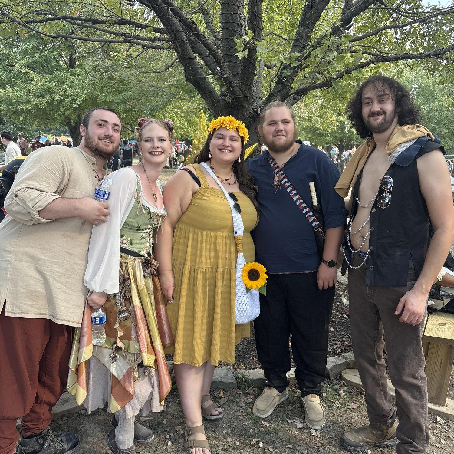 Renfaire with Brooke's family, September 2025