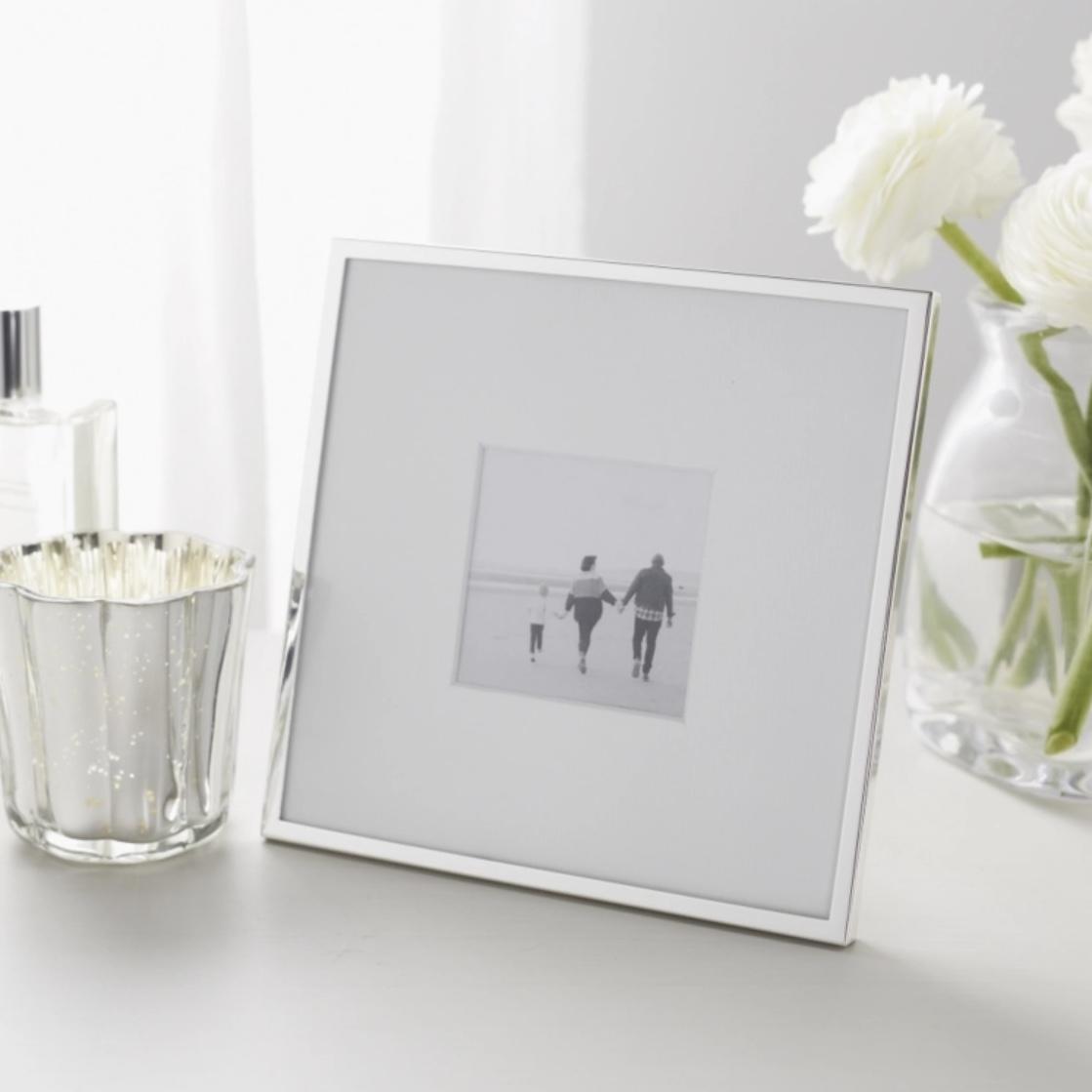 Fine Silver Picture Frame – 3x3”