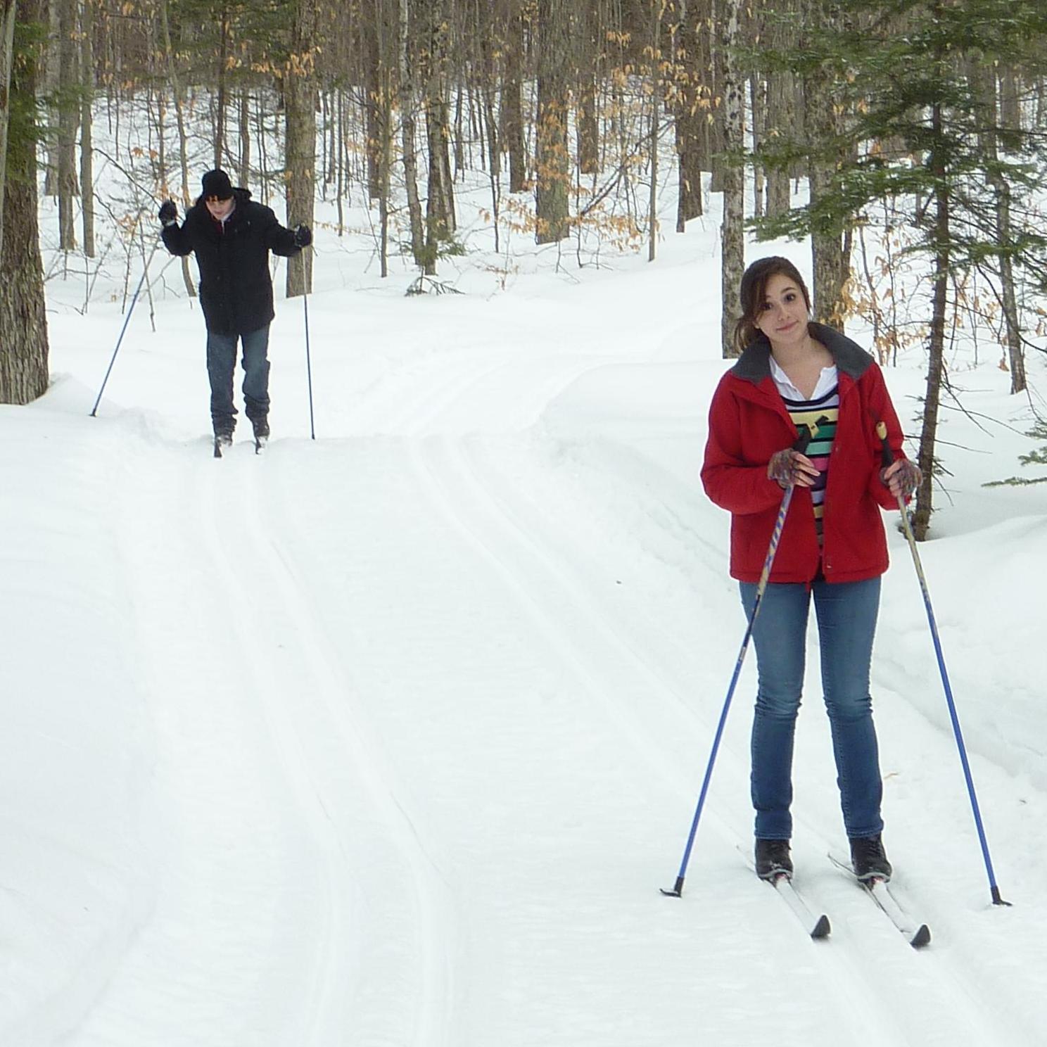 When they were in college, Alex impressed the entire Gross family by learning how to cross country ski and being a REALLY good sport about it.