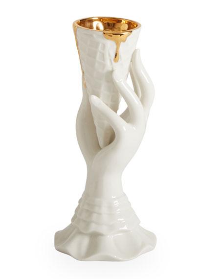 Jonathan AdlerGilded Muse I-Scream Vase