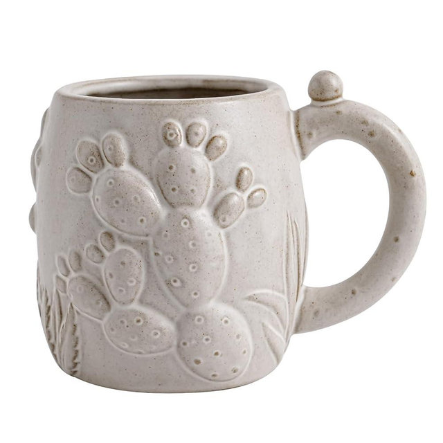 INKRICH 22 oz Cactus Mug, Large Ceramic Coffee Mug, 3D Cactus Coffee Mug for Office and Home, Cool Novelty Birthday Gift, Novelty Coffee Mugs