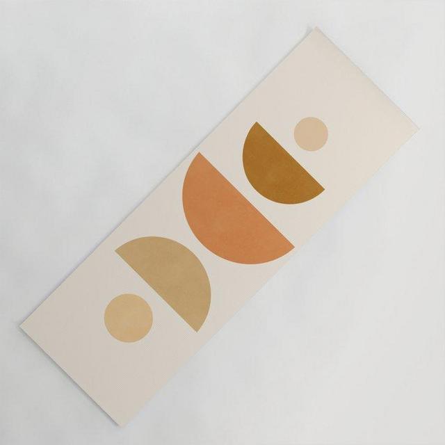 Abstraction Geometric Yoga Mat