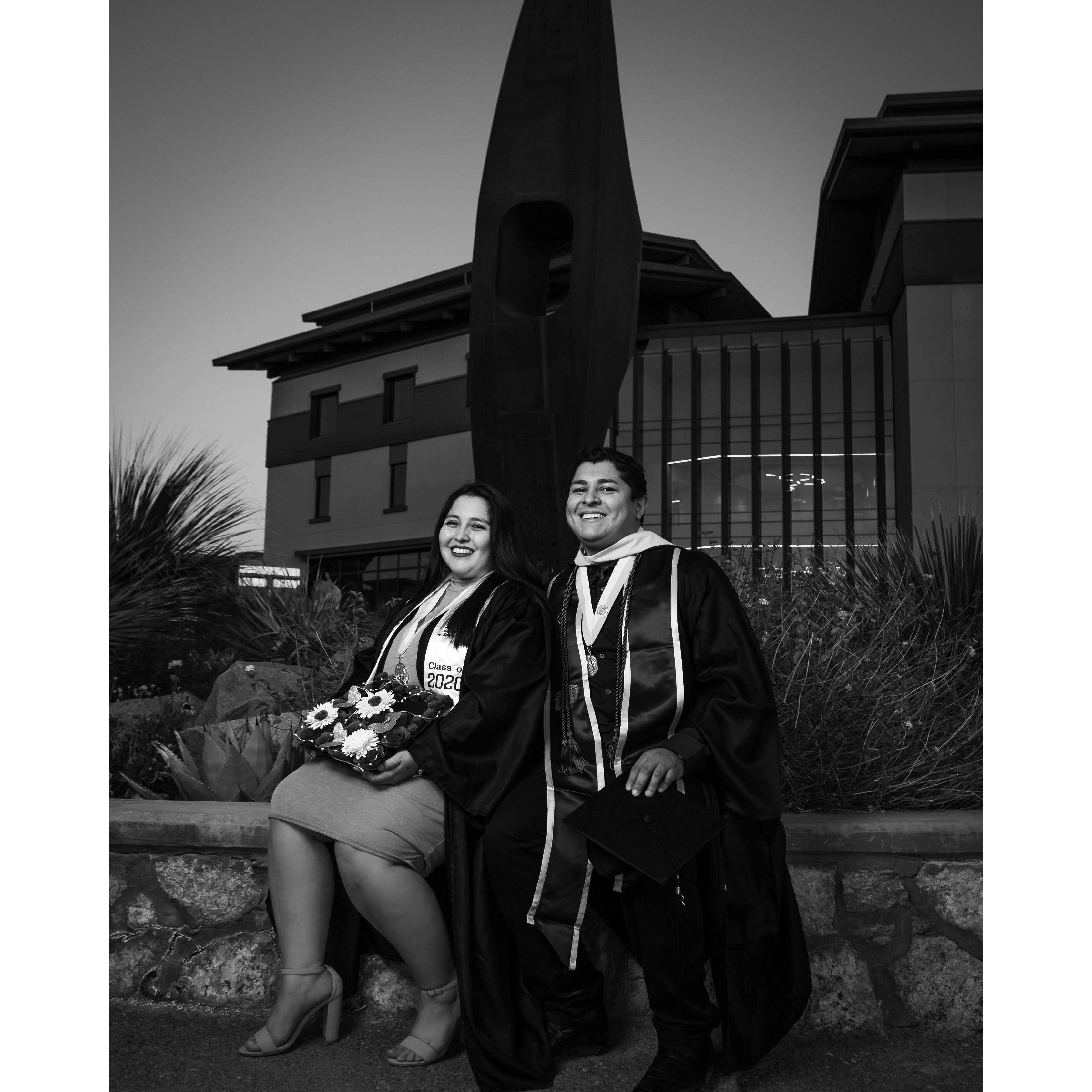 Our graduation photos