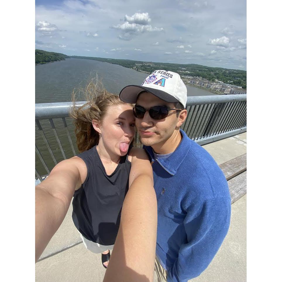 Walkway Over the Hudson - Poughkeepsie, NY - June 2022