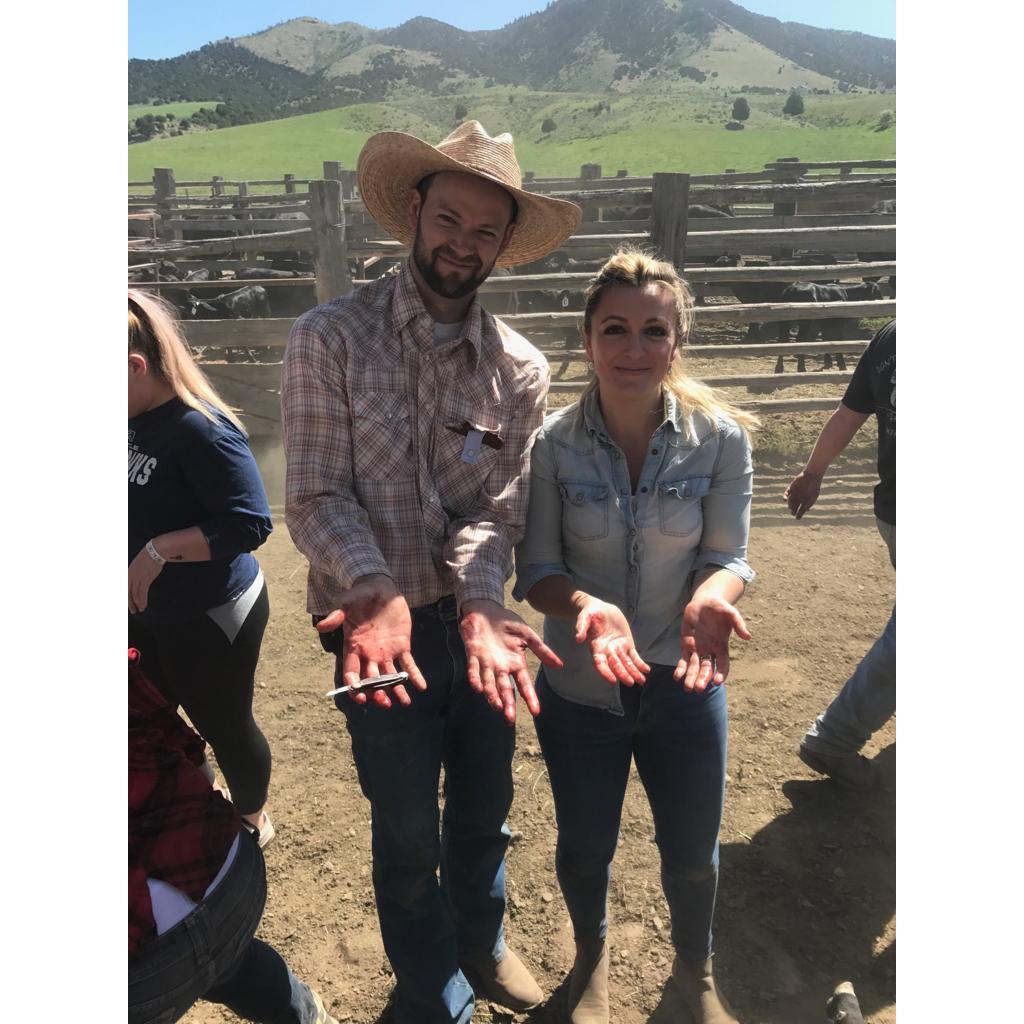 The only way I got a second date was to send a video of me castrating a bull.  Look where that led.