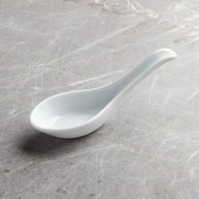 Porcelain Soup Spoon