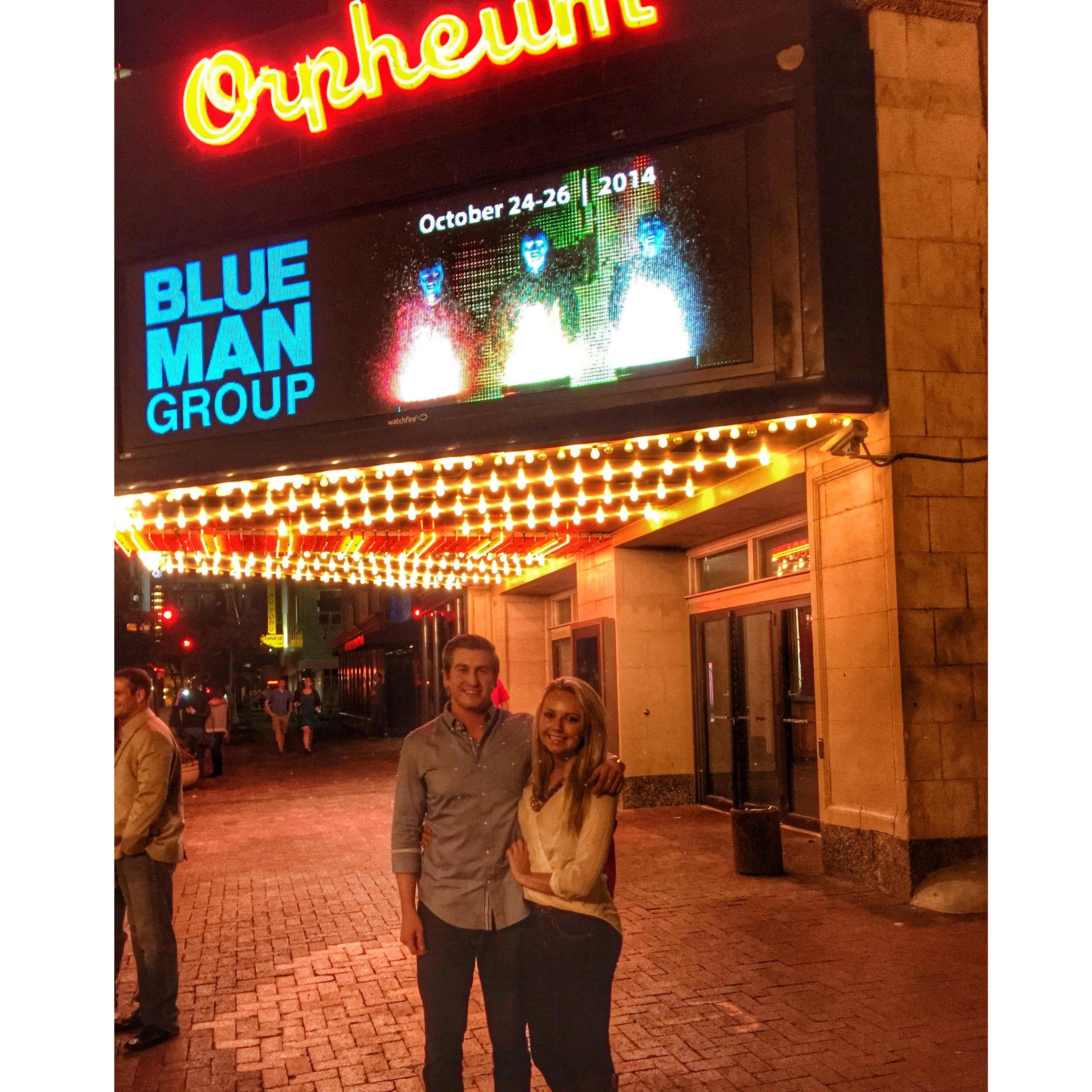 Our first date-date...because we are cliché AF.