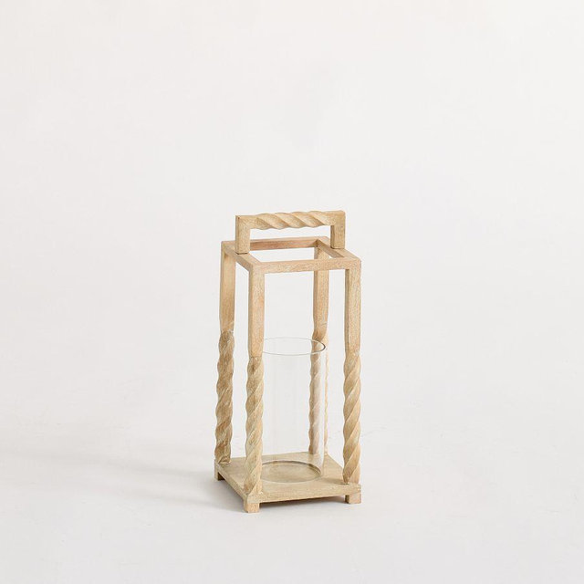 Valley Lantern: Wood: Small 15.5"