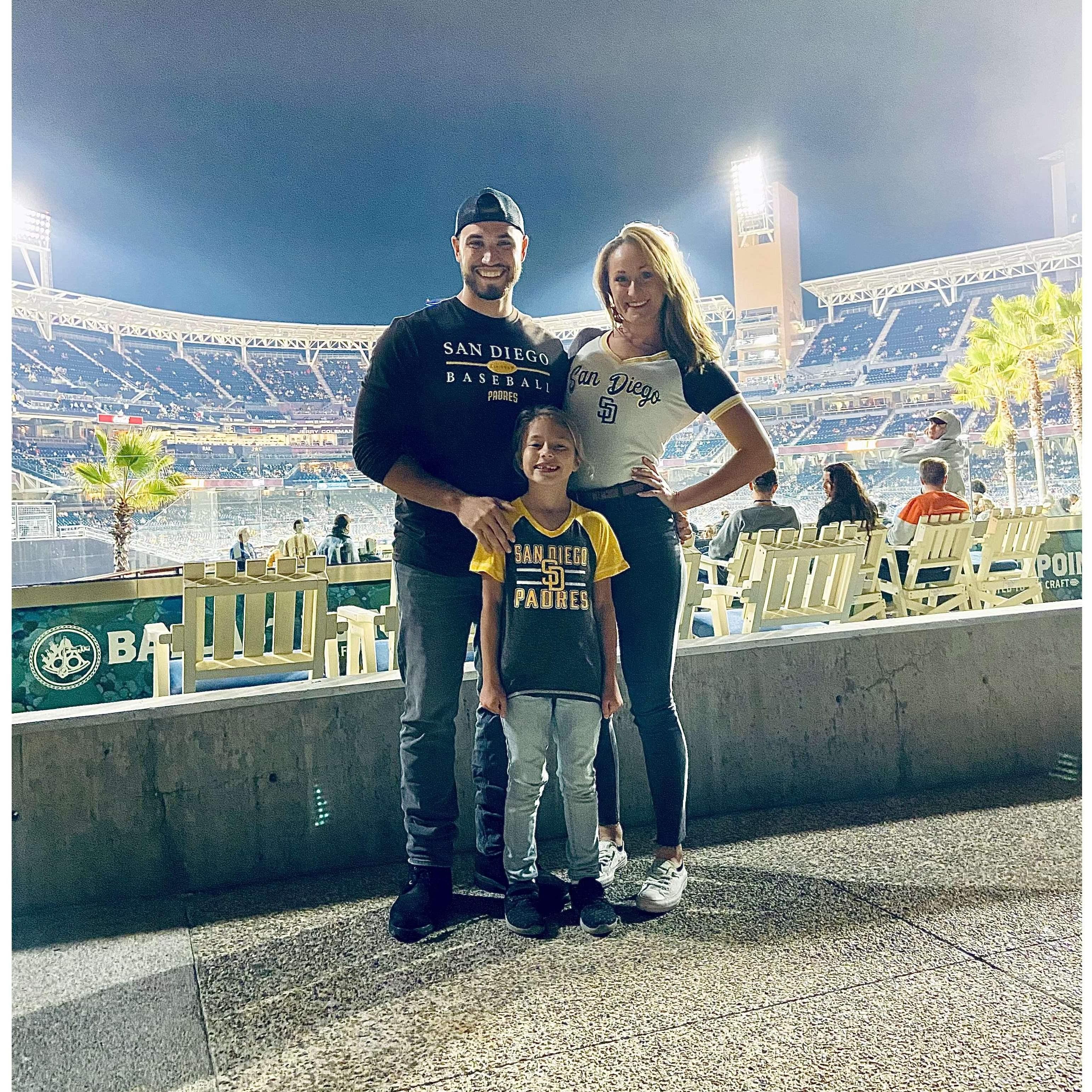 Our 1st Padre Game