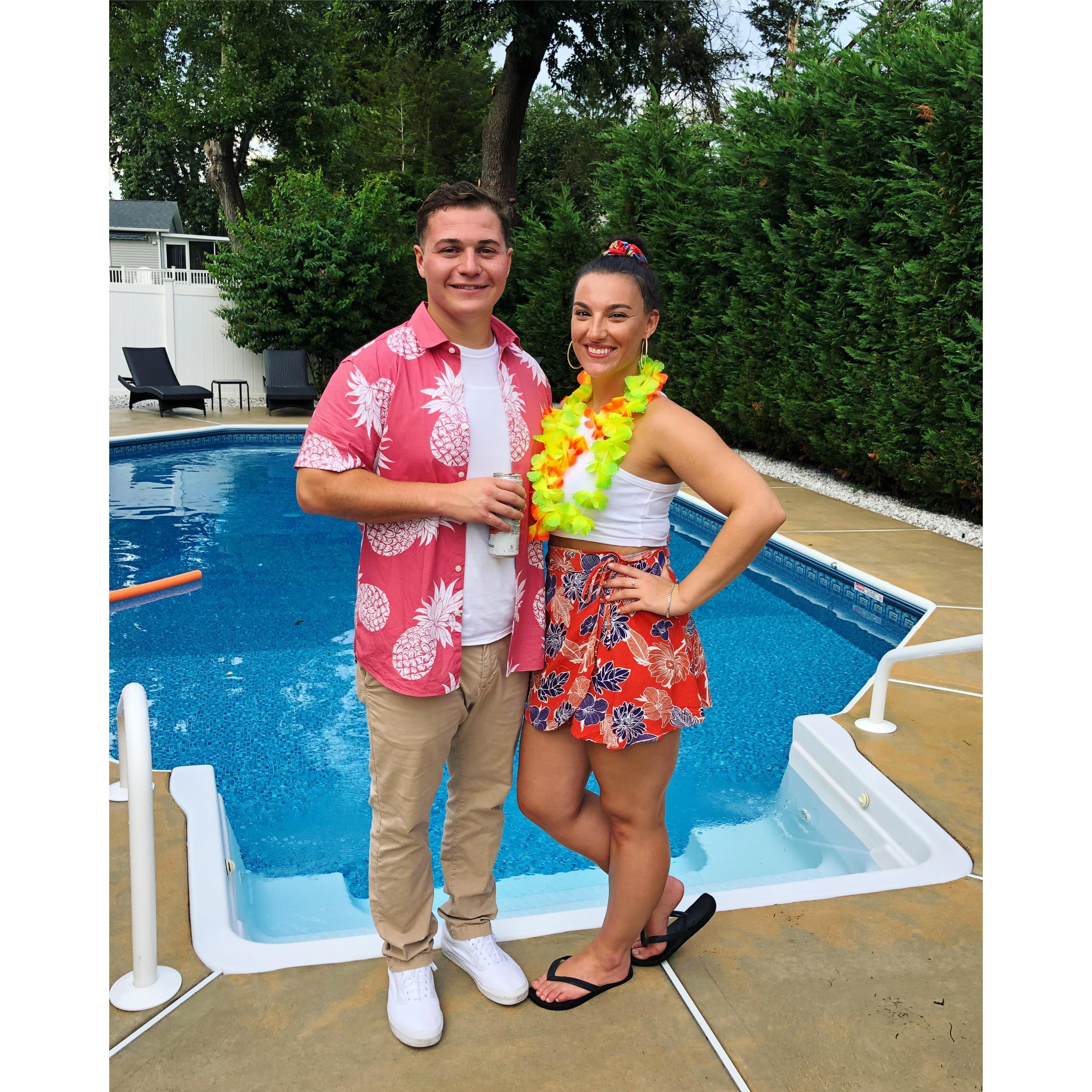 I threw JD a surprise Luau for his 24th birthday!