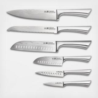Damashiro 7-Piece Kin Knife Block Set