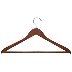 Honey-Can-Do 24-Pack Wood Hangers - Cherry Color