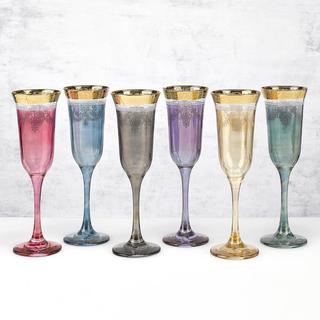 Champagne Flutes, Set of 6