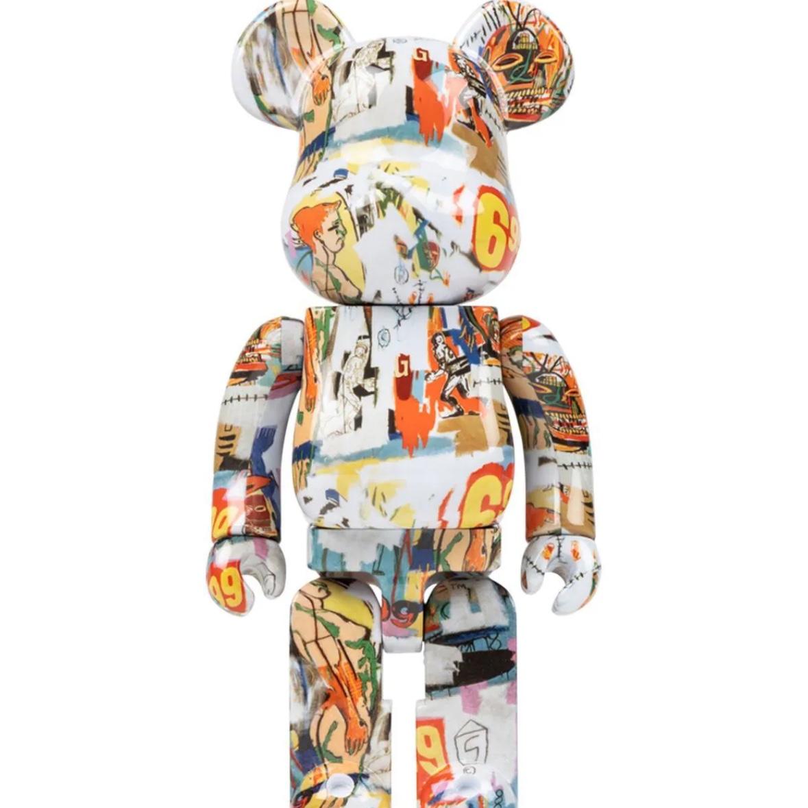 MEDICOM TOY Andy Warhol x Jean Michel Basquiat BE@RBRICK