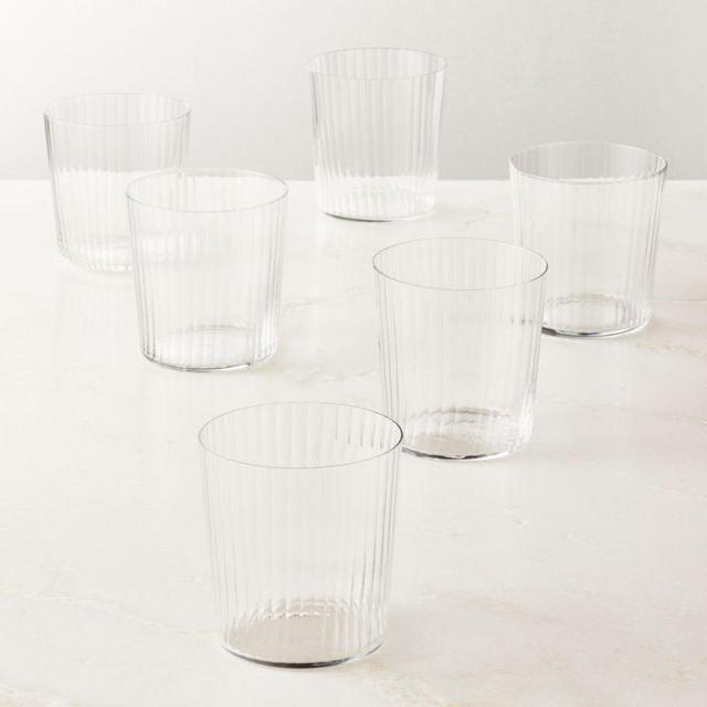 Marta Optic Double Old-Fashioned Glasses Set of 6