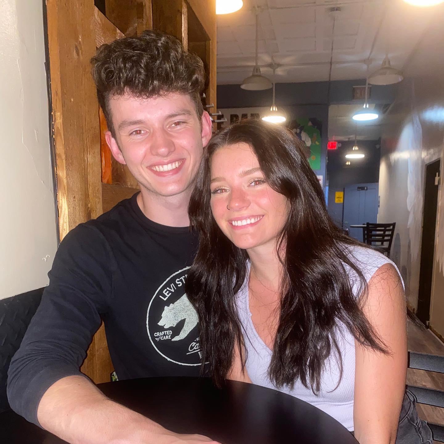 Our first photo together <3