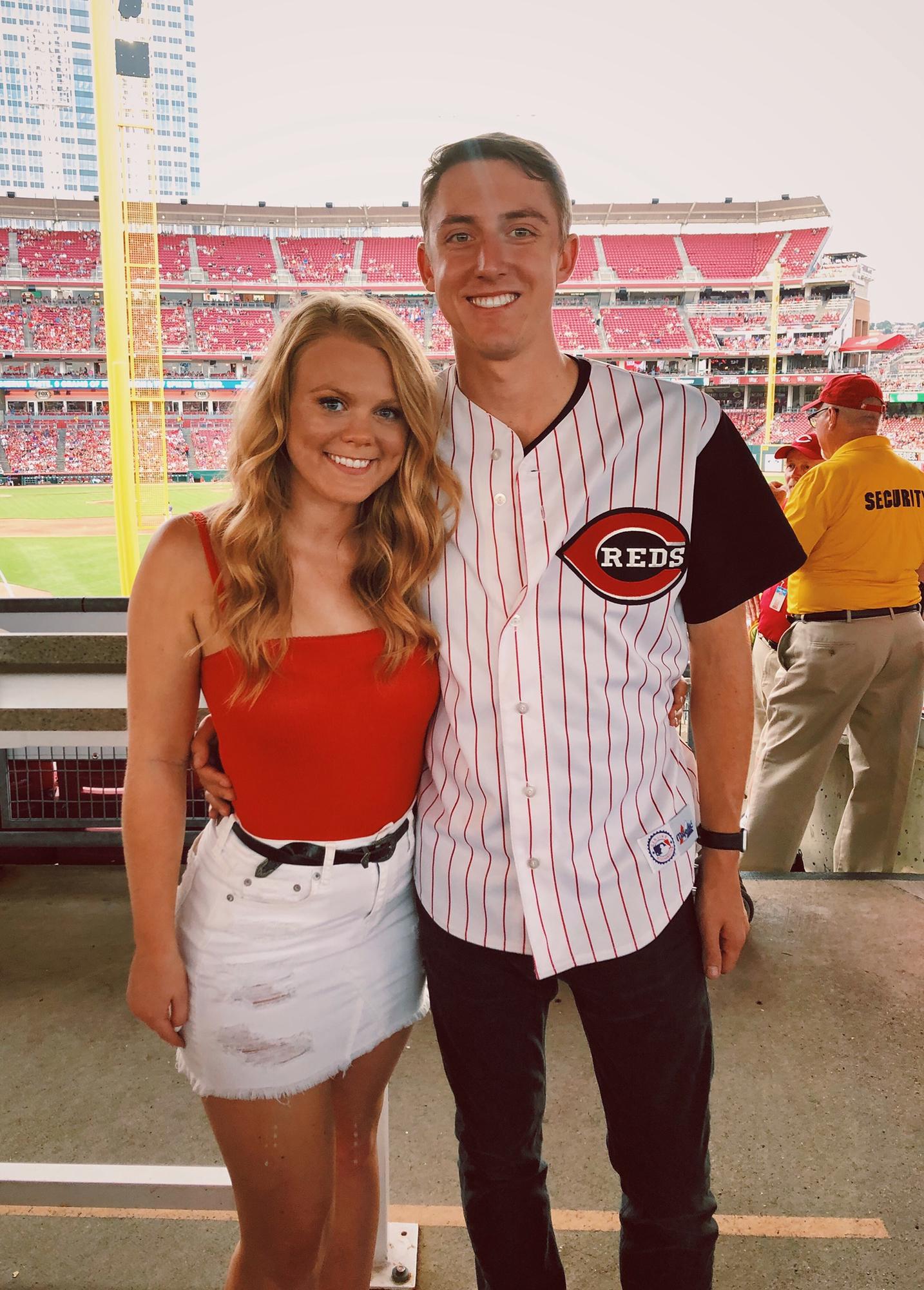 We love attending Reds games each summer!