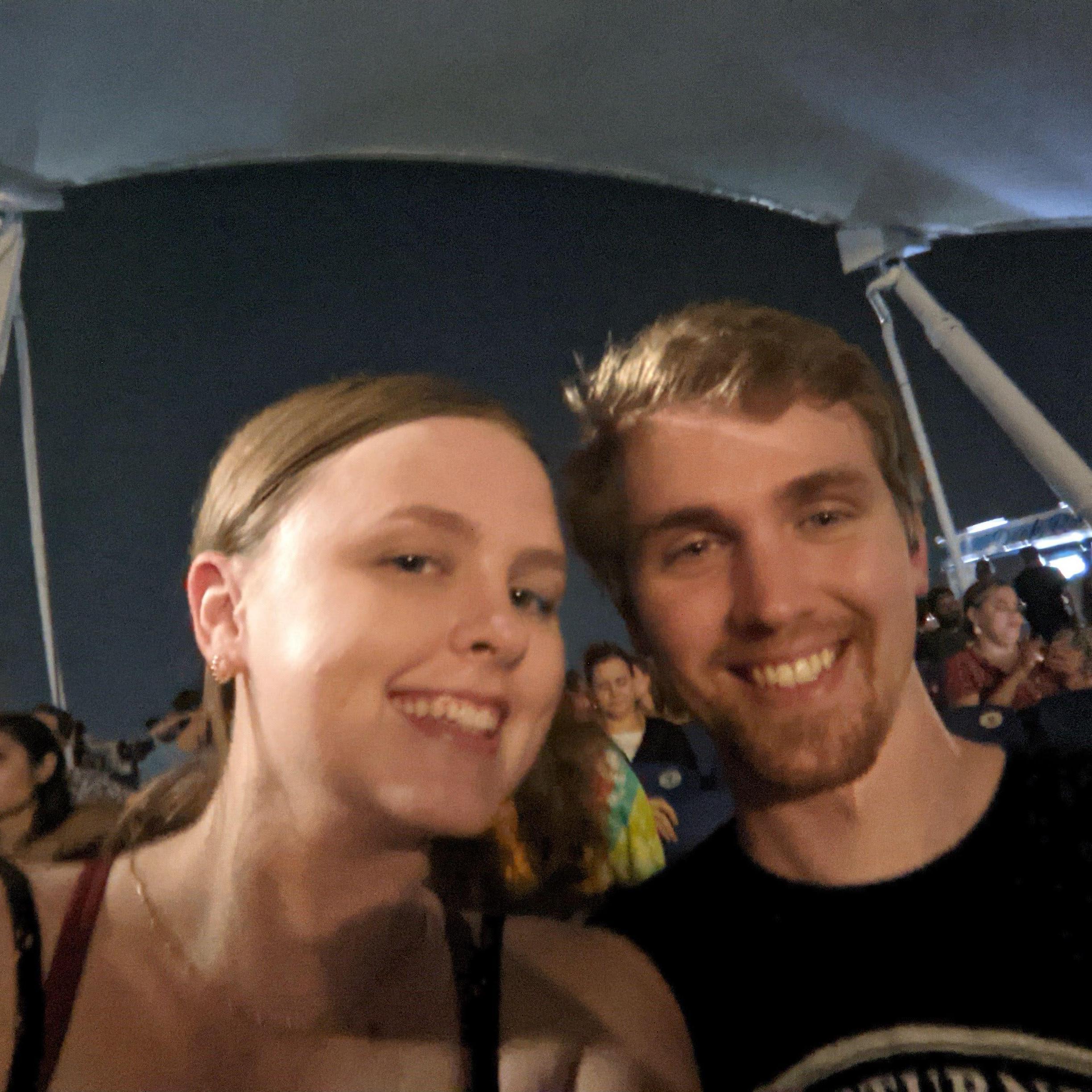 Our first concert together