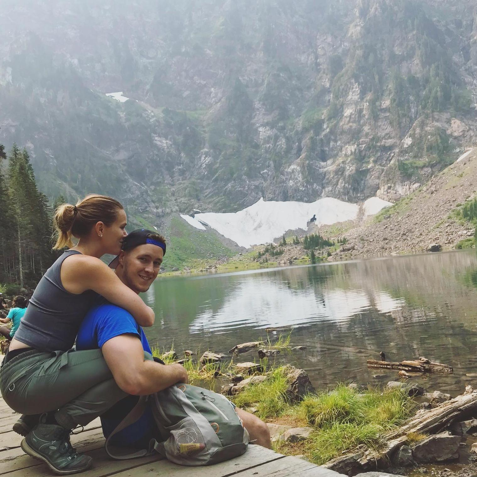 It just doesn't get old. This was snapped at Lake 22, one of our favorite hikes outside of Seattle.