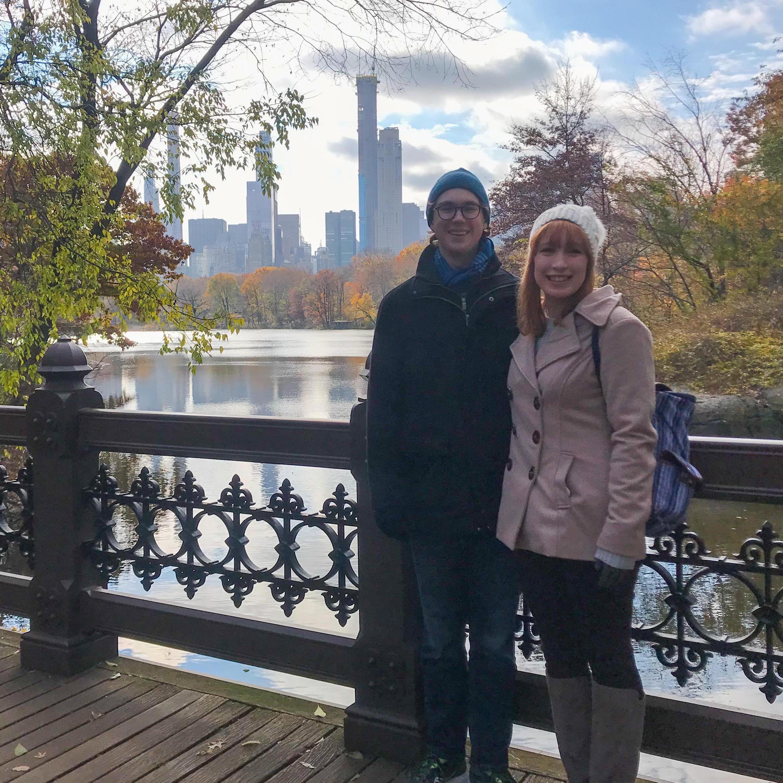 Our first big trip together, visiting Kirstin in Philly and NYC!
