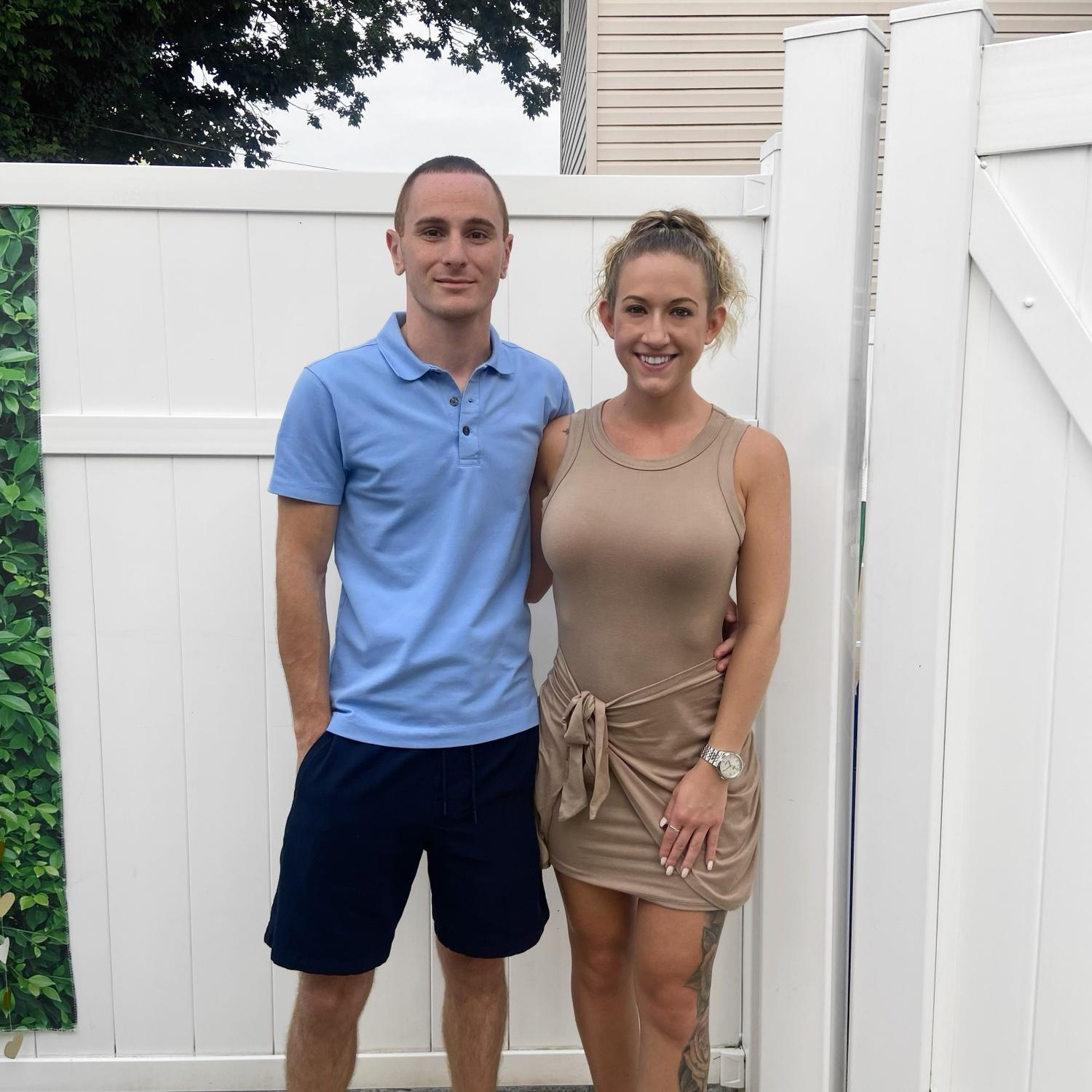 Celebrating the engagement of L&M