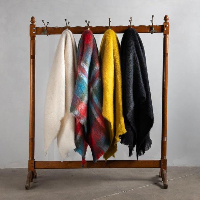Nickey Kehoe, Spanish Mohair Throw (Multiple Colors)