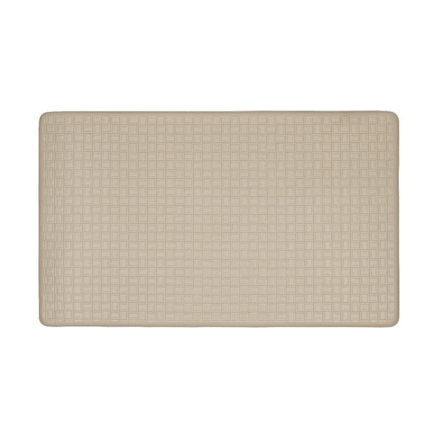 Kate Aurora Heavy Duty Non Slip Memory Foam Kitchen Mats - 18in W x 30in L, Linen/Tan