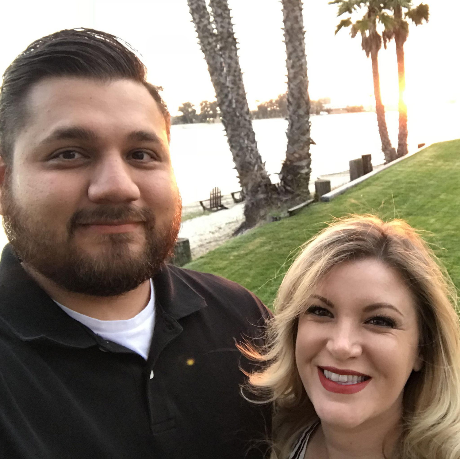 Our love began in 2018, in San Diego, with beer, wine, and steak. We have never looked back!