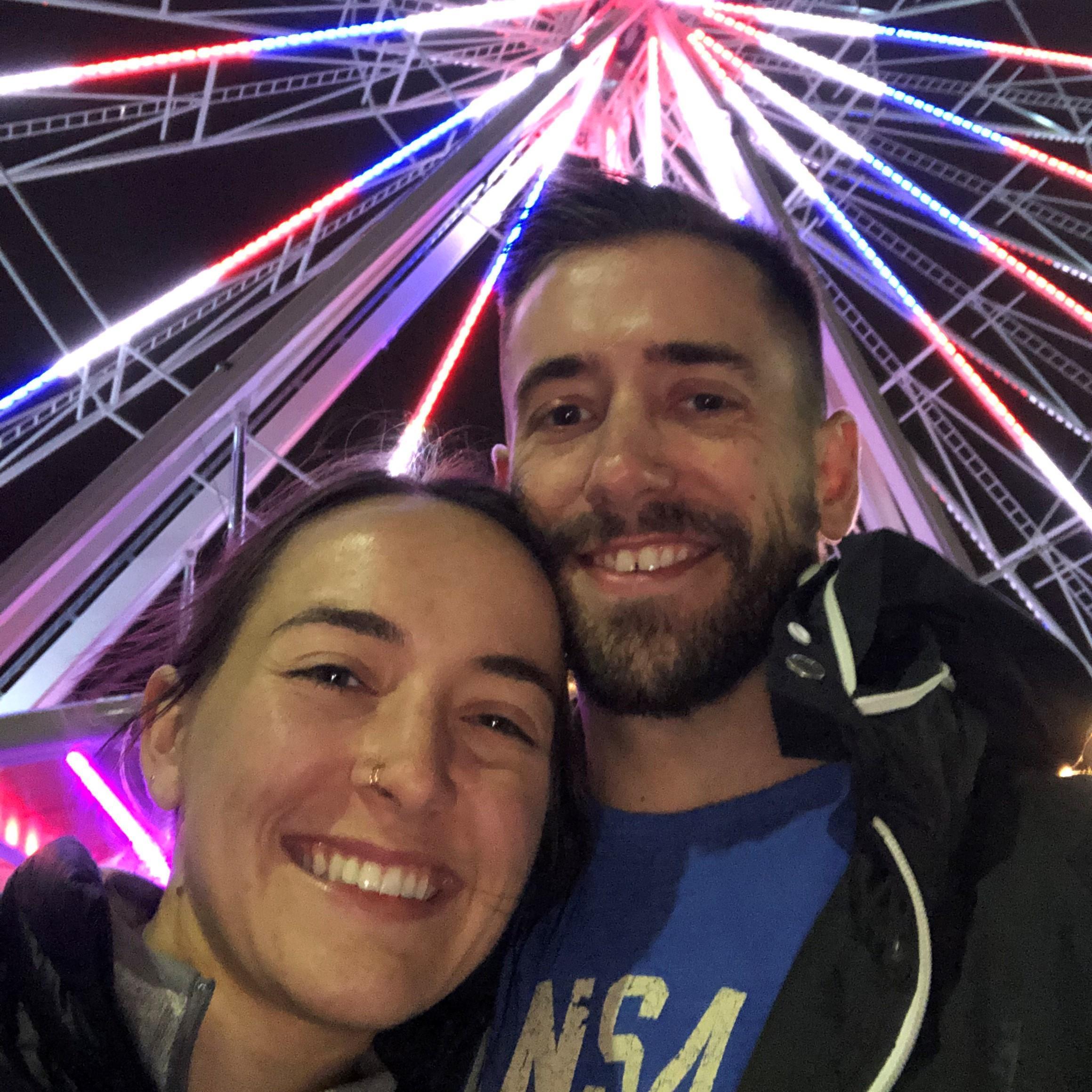 Cincinnati Ferris Wheel. September, 2018.