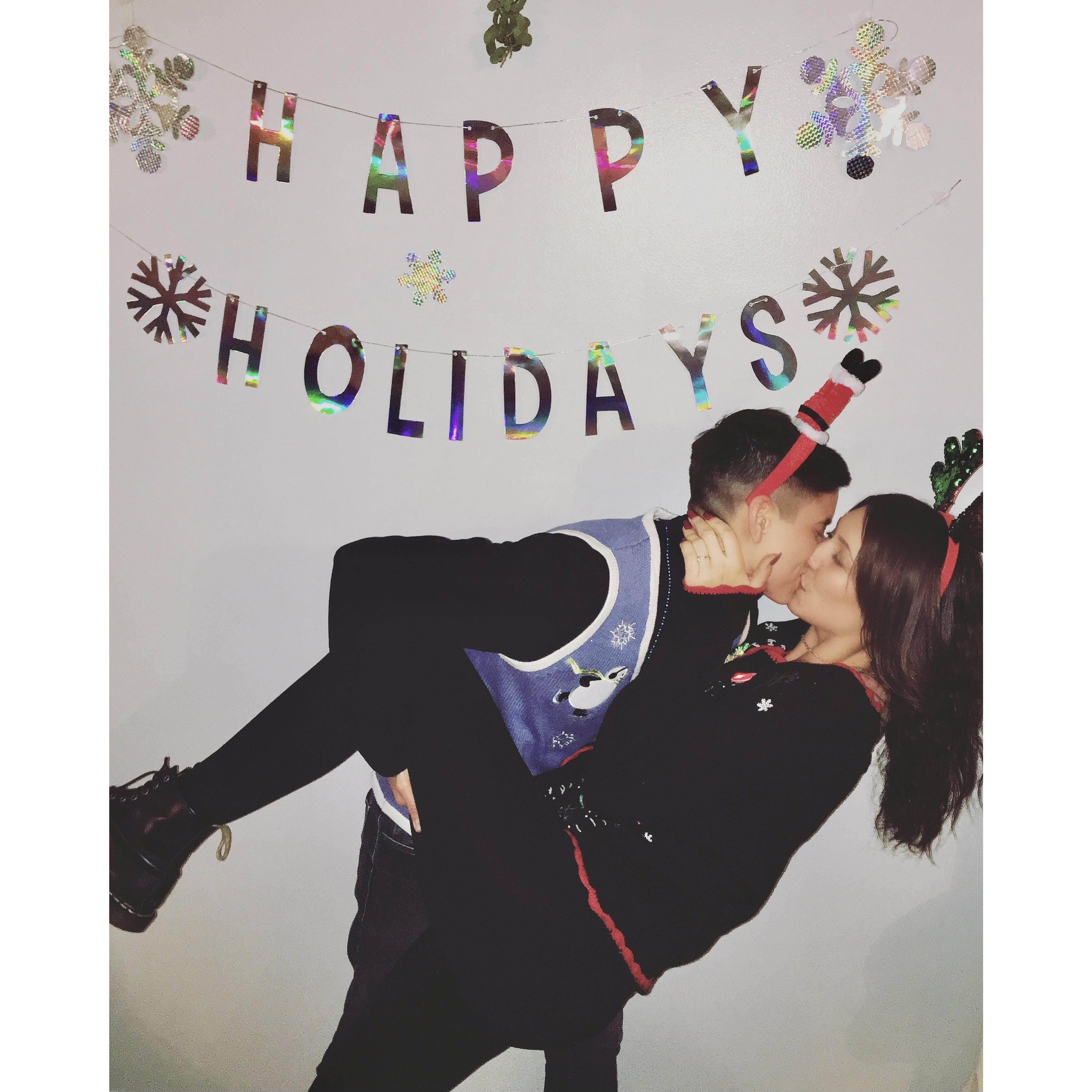 Our favorite holiday photo, we love Christmas time, like alot.