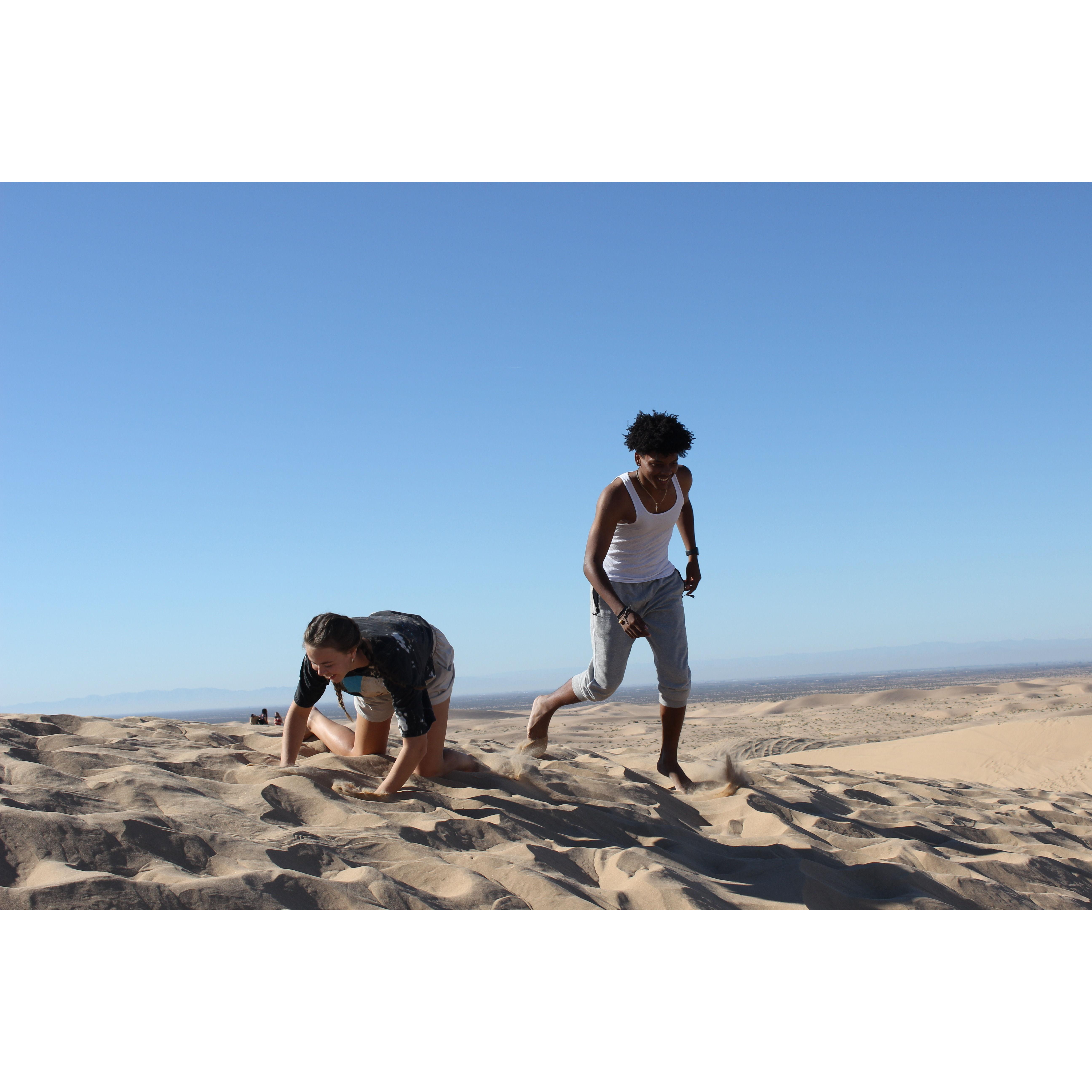 Date in California after Evan asked Ashtyn to be his girlfriend!