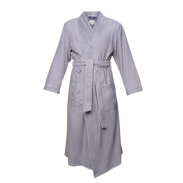 CHADSWORTH & HAIG Microfiber Plush Bath Robe with Minx Lining