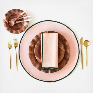 Color Block Round Placemat, Set of 4