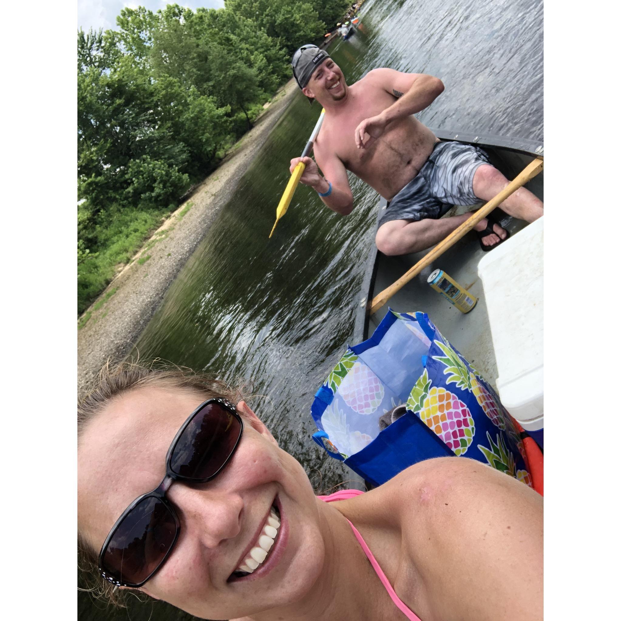 Splish, Splash! Kayaking! Thank you caney fork kayak! 2020