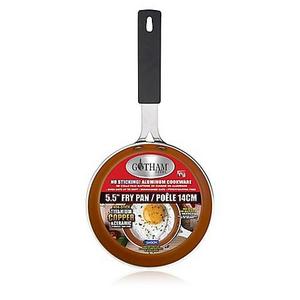 As Seen on TV - Gotham™ Steel Nonstick 5.5-Inch Aluminum Mini Egg Pan in Copper