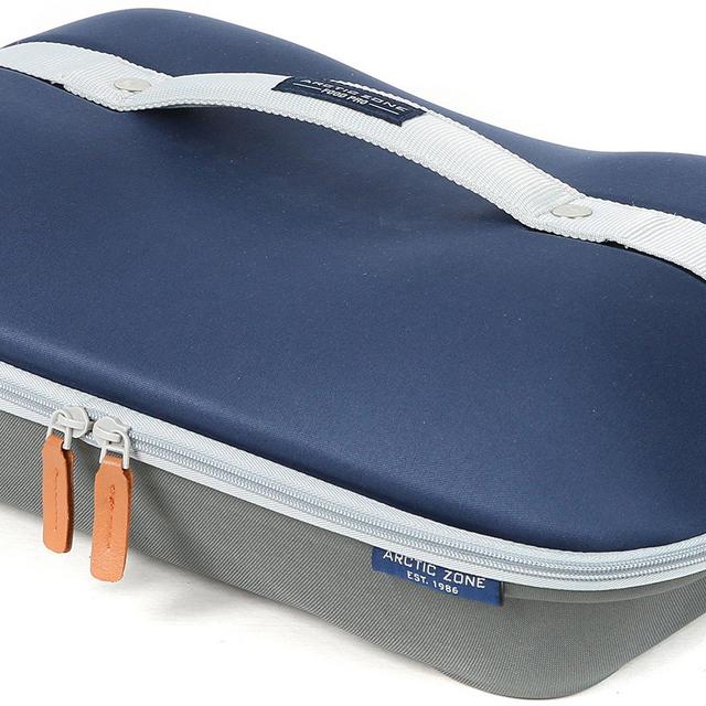 Arctic Zone Deluxe Hot/Cold Insulated Food Carrier, Navy