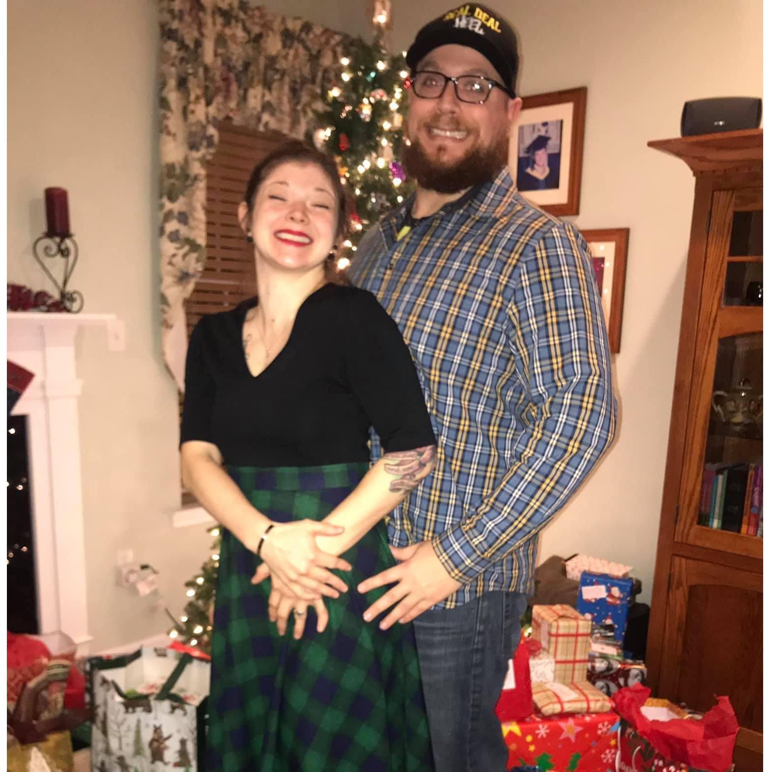Prom pose: Christmas 2018