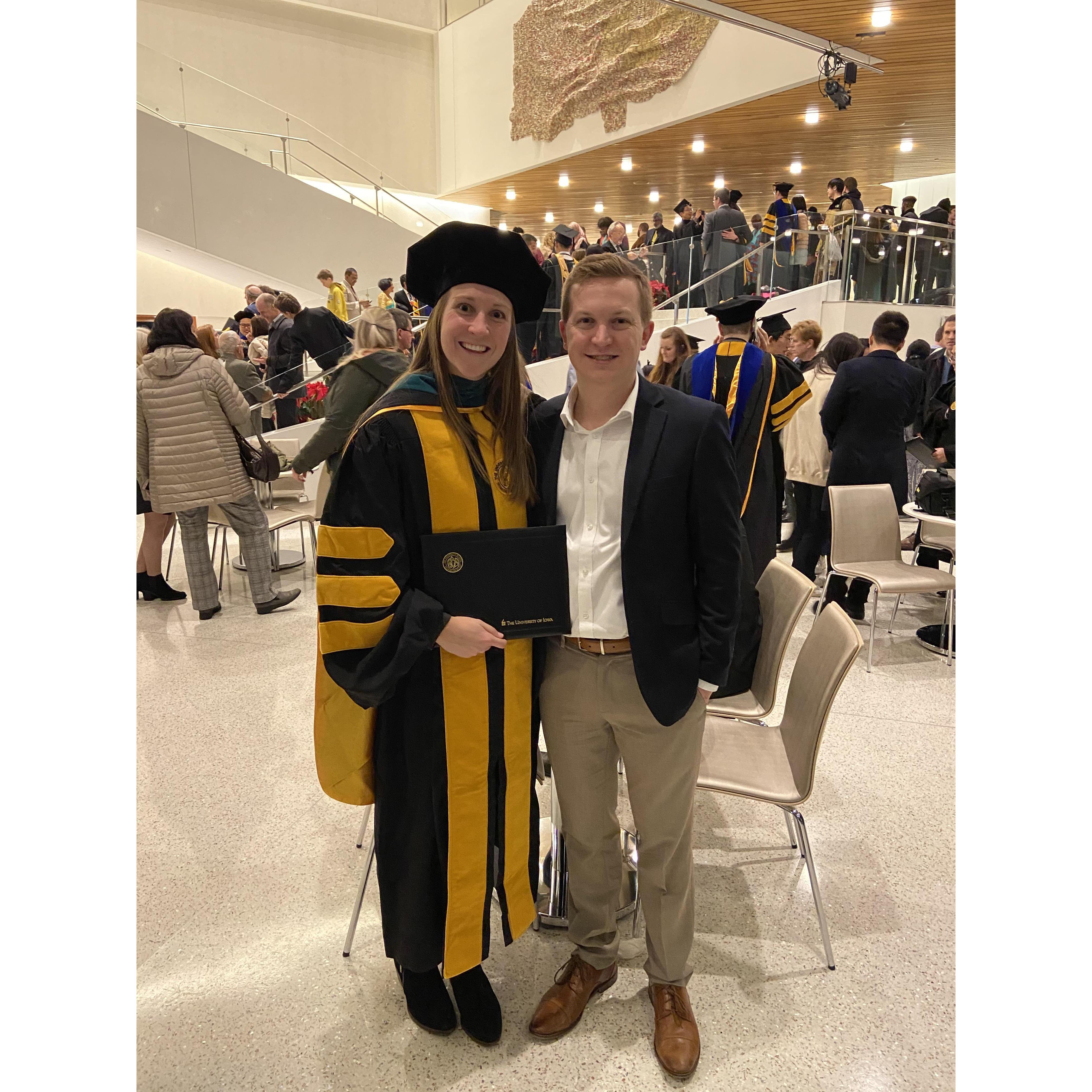 Megan's PT School Graduation Dec. 2019