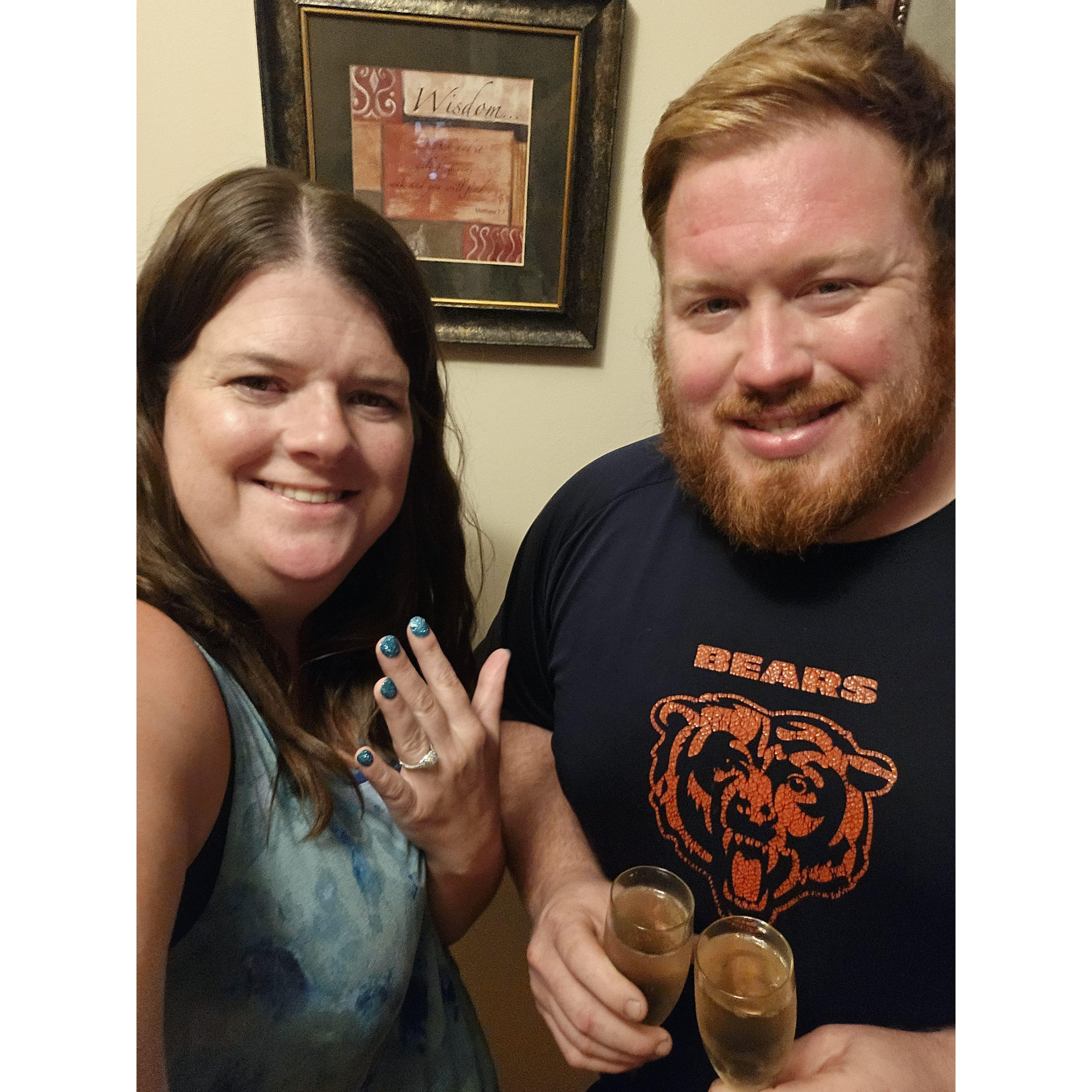 WE'RE ENGAGED!!!!