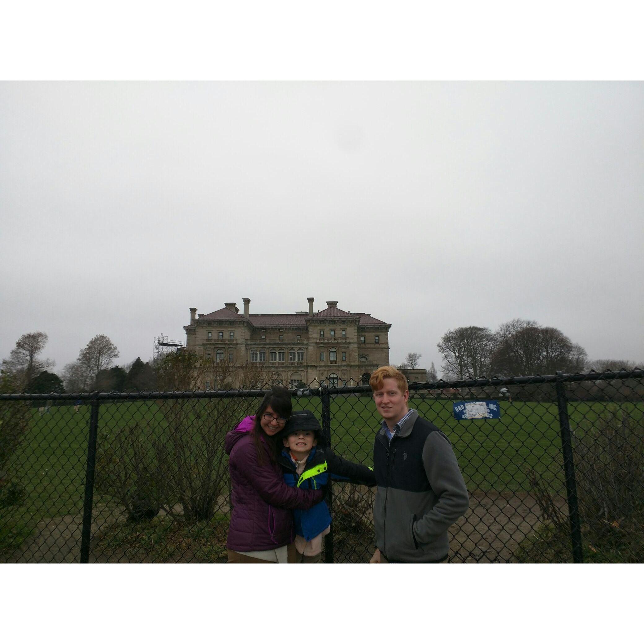Our yearly holiday trip to visit Joe's family back East. Our nephew, Damian, is pretty awesome, and clearly used to have a favorite ;) (New Port, Rhode Island, Winter, 2016)