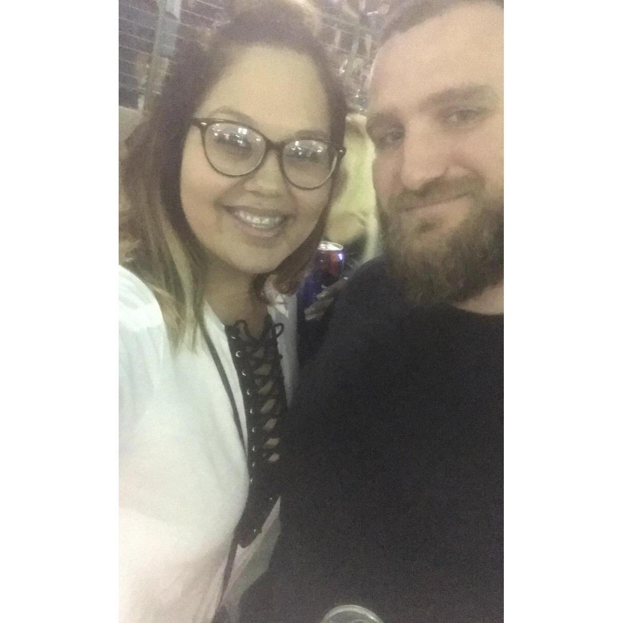 We drove 2.5 hours to see Ozzy Osbourn this night and then drove 2.5 hours back home after the concert \m/