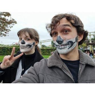 The time we were the only people dressed up at Fright Night at Thorpe Park