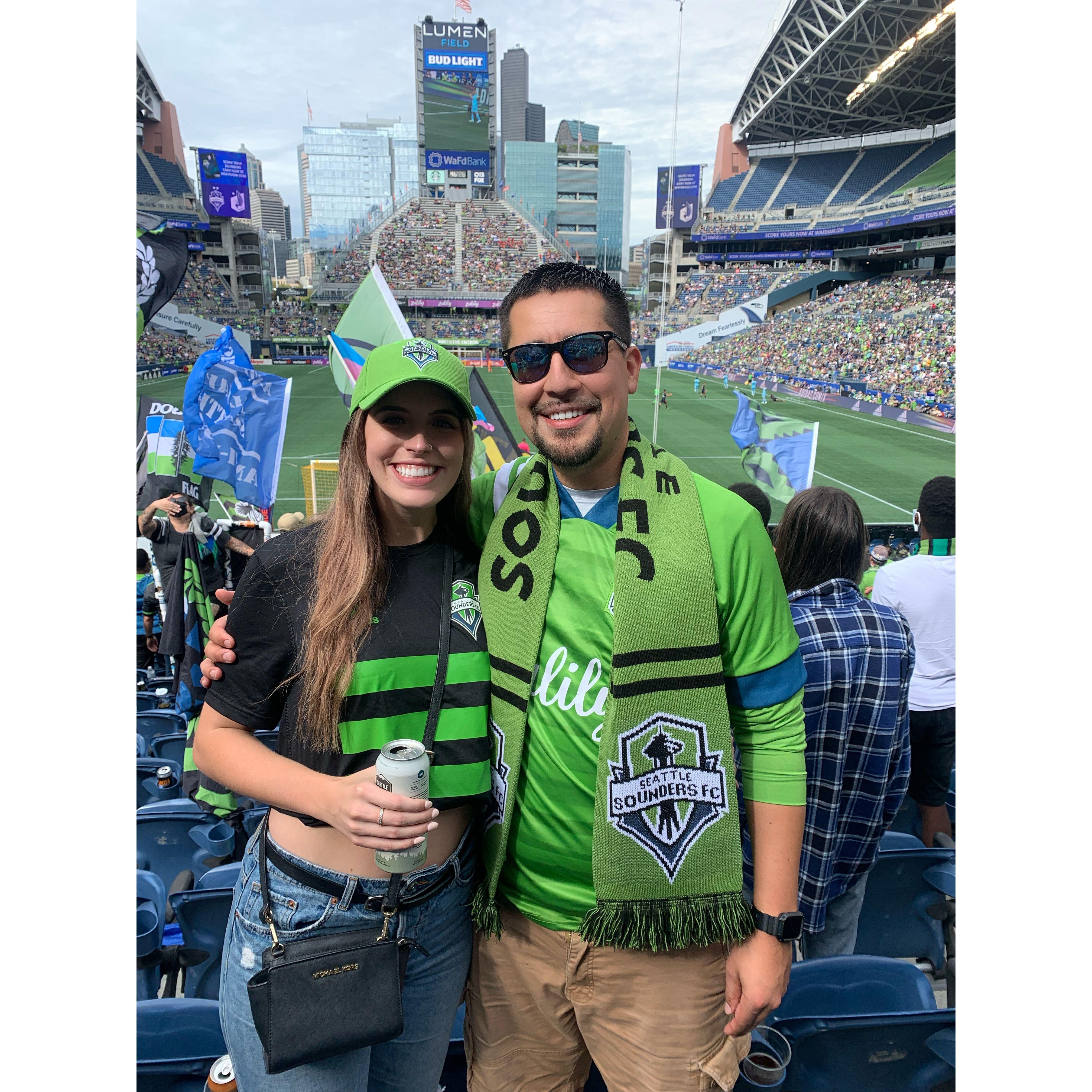 2022 Seattle Sounders game!