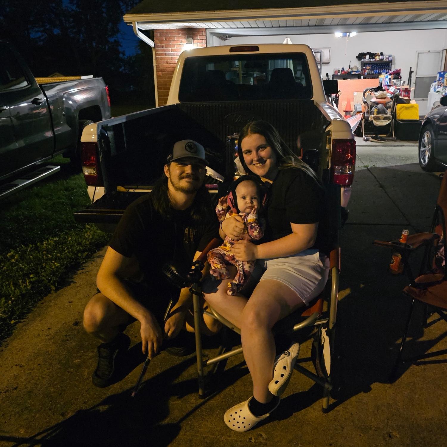 First 4th of July with the baby