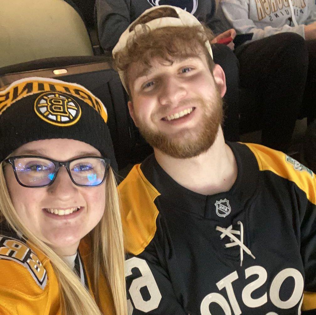 1st Bruins game together